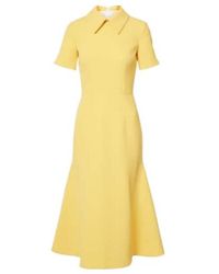 Emilia Wickstead - Iman Crepe Cocktail Dress - Lyst