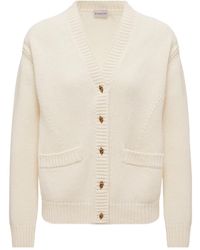 Moncler - V-Neck Button-Up Cardigan - Lyst