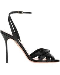 Aquazzura - Strappy Buckled Heeled Sandals - Lyst