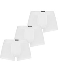 BOSS - Three-Pack Of Logo-Waistband Boxer Briefs - Lyst