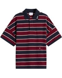 Rhude - Fontaine Striped Polo Shirt - Lyst