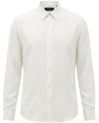Gucci - Collared Long-Sleeve Shirt - Lyst
