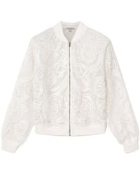 AllSaints - Jade Embellished Bomber Jacket - Lyst