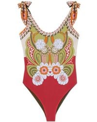 La DoubleJ - La Doublej Pammy Printed One-Piece Swimsuit - Lyst
