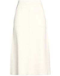 Max Mara - Solid Color Knitted Umbrella Skirt - Lyst