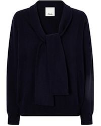 Allude - Casual Long Sleeve Sweater - Lyst