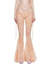 KNWLS - Glimmer Plaid Casual Pants - Lyst
