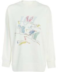 CASABLANCA - Logo Long-Sleeved Sweater - Lyst
