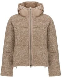 Herno - Long-Sleeved Down Jacket - Lyst