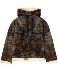 DIESEL D-Arak-Fsf Anorak in Gray for Men | Lyst
