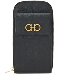 Ferragamo - Zipper Cell Phone Shoulder Bag - Lyst