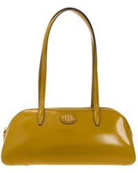 Tory Burch - Logo-Patch Detail Shoulder Bag - Lyst