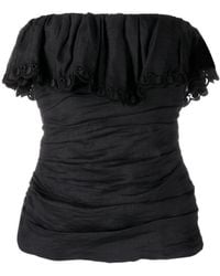 Isabel Marant - Off-Shoulder Ruched Top - Lyst