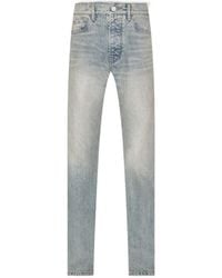 Amiri - High-Waist Wide-Leg Bootcut Jeans - Lyst