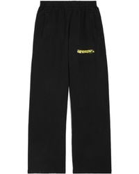 Balenciaga - Messy Spray Baggy Sweatpants - Lyst