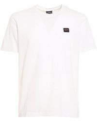Paul & Shark - Logo Decal T-Shirt - Lyst