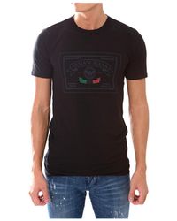 Armani Jeans - Logo Details T-Shirt - Lyst