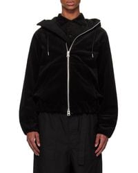 Sacai - Zip-Up Corduroy Jacket - Lyst