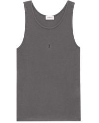 Saint Laurent - Cassandre Tank Top - Lyst