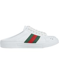 Gucci - Ace Lace-Up Muller Shoes - Lyst