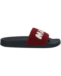 Marni - Minimalist Solid Color Slippers - Lyst