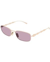 Gucci - Geometric-Frame Sunglasses - Lyst