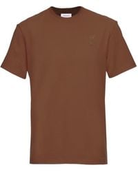 Ferragamo - Round-Necked T-Shirt - Lyst