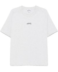 A.P.C. - X Asics Wind Crewneck T-Shirt - Lyst