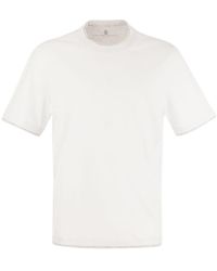 Brunello Cucinelli - Slim Fit Crew-Neck T-Shirt - Lyst