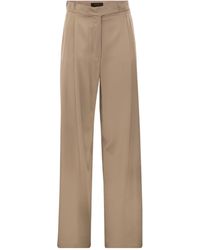 Max Mara - Pianoforte High Waist Straight Leg Trousers - Lyst