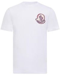 Moncler - Graphic Logo Print T-Shirt - Lyst