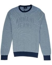 Armani Jeans - Logo Sweater - Lyst