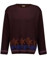 Bode - Fish School Crew Neck Sweater - Lyst