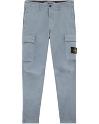 Stone Island - Compass-Badge Trousers - Lyst