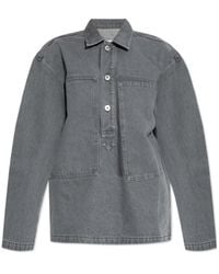 JW Anderson - Jw Anderson Patch Pocket Rugby Shirt - Lyst
