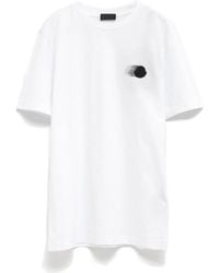 Moncler - Logo Detailed Crewneck T-Shirt - Lyst