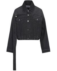 Jean Paul Gaultier - Lapel Denim Jacket - Lyst