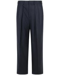 Tom Ford - Pinstriped Pleated Trousers - Lyst
