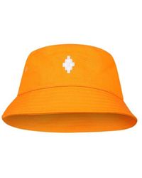 Marcelo Burlon - Logo-Embroidered Cotton Sun Hat - Lyst