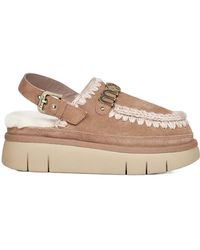 Mou - Crochet Platform Sandals - Lyst