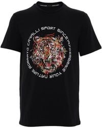 Roberto Cavalli - Item O-Neck Short-Sleeved T-Shirt - Lyst