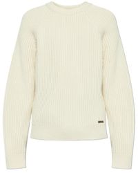 DSquared² - Logo Plaque Knitted Jumper - Lyst