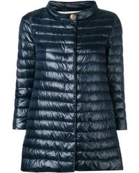 Herno - Nylon Midi Down Jacket - Lyst