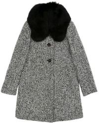 Max Mara - Wool-Collar Coat - Lyst