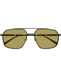 McQueen - Eyewear Square Frame Sunglasses - Lyst