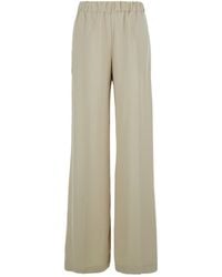 P.A.R.O.S.H. - Elasticated-Waist Palazzo Pants - Lyst