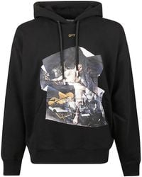 Off-White c/o Virgil Abloh - Graphic-Print Hoodie - Lyst