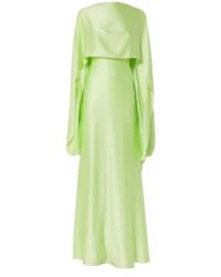 ROKSANDA - Caped Satin Gown - Lyst