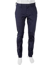 ZEGNA - Logo Details Casual Pants - Lyst