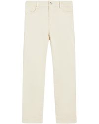 Sportmax - Button Detailed Straight Leg Trousers - Lyst